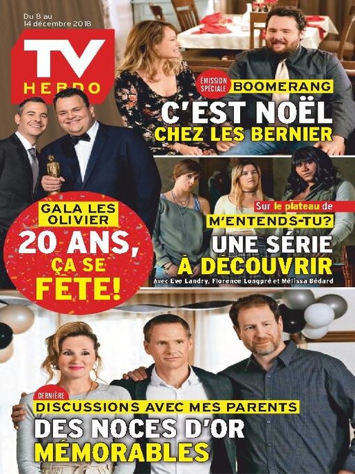 Title details for TV Hebdo by TVA Publications Inc. - Available